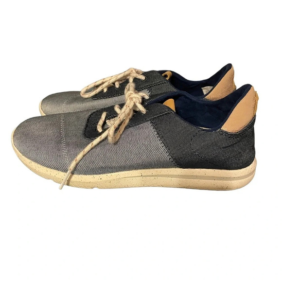 TOMS WOMENS CABRILLO DENIM SNEAKERS - Picture 2 of 7